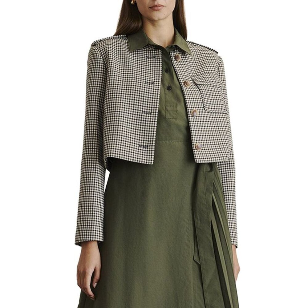 Tanya Taylor Womens  Kerrin Wool-Blend Jacket